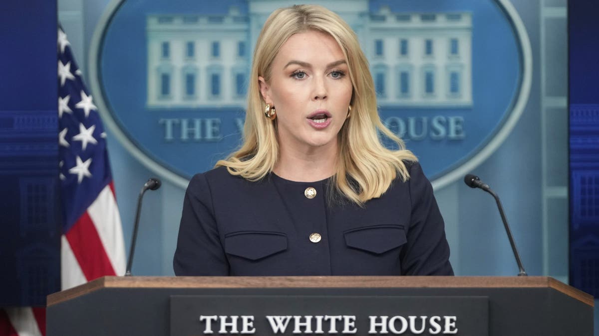 White House press secretary Karoline Leavitt