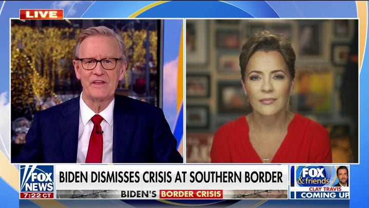 Kari Lake calls out Biden for refusing to visit border in Arizona: 'No excuse'