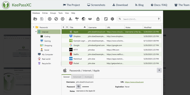 KeePassXC offers the basic features of password management for free. 