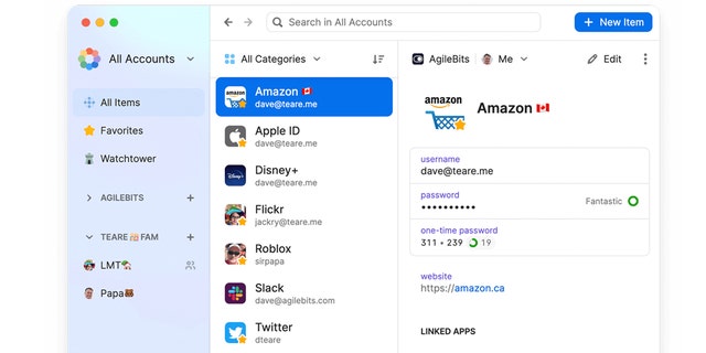 1Password is a solid option as a paid password manager. It utilizes a well-designed interface, which features core components that are expected from premium, paid password managers. At time of publishing, it starts at $2.99 a month, billed annually, for a total of $35.88/year