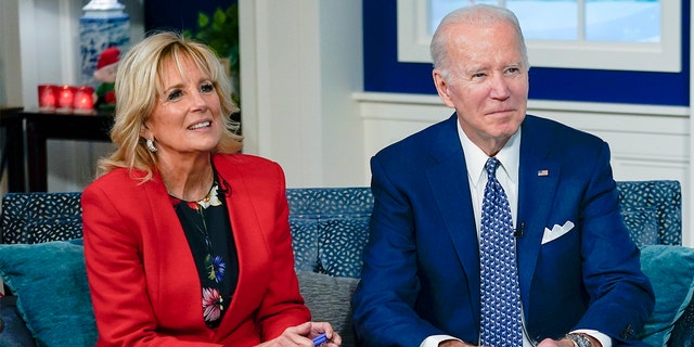 President Biden and first lady Jill Biden.