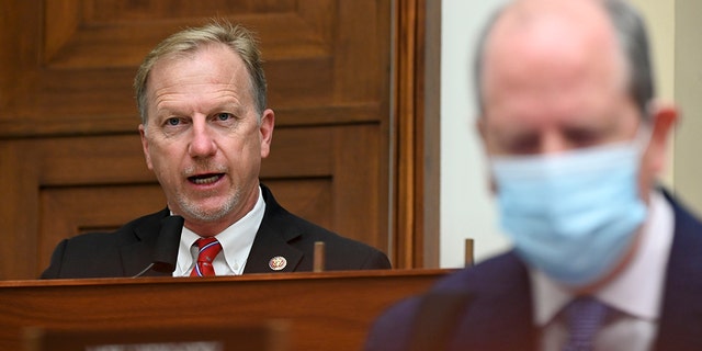 Rep. Kevin Hern, a Republican from Oklahoma, speaks during a House Small Business Committee hearing on July 17, 2020, in Washington.