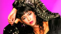 LOS ANGELES - 1983 actress/ singer Irene Cara poses for a portrait in  Los Angeles, California.
