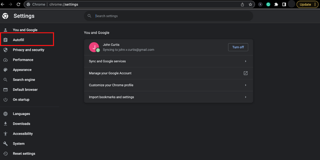 How to tell whether your password was part of a data breach: Autofill. 