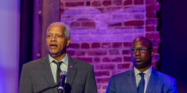 Rep. Hank Johnson, left, claimed during a House Judiciary Committee hearing in September of last year that "MAGA Republicans" descended on school board meetings similarly to the Jan. 6 Capitol riot during a committee hearing.