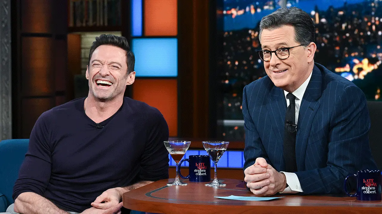 Hugh Jackman was recently on "The Late Show with Stephen Colbert" where he talked about his experience filming his new movie, "The Son."