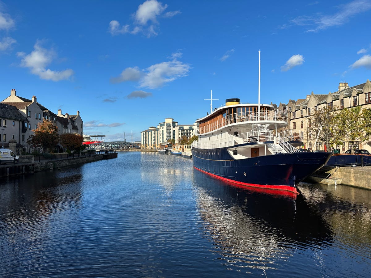 Image of a boat on a river