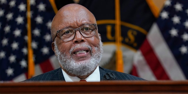 Chairman Rep. Bennie Thompson, D-Miss., speaks as the House select committee investigating the Jan. 6, 2021, attack on the Capitol holds a hearing at the Capitol in Washington, Thursday, June 16, 2022. 
