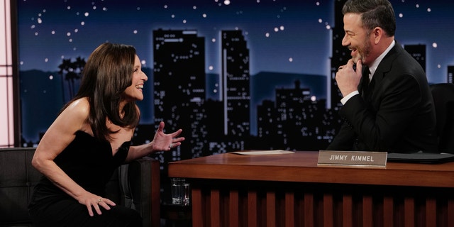 "Veep" actor Julia Louis-Dreyfus reacted to her son Charlie's "racy" sex scenes in HBO Max's hit comedy-drama series, "The Sex Lives of College Girls."