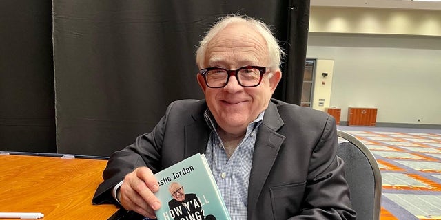 Leslie Jordan had just written a book called "How Y'all Doing?"
