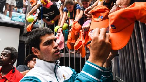 Alcaraz has become a huge star in his home country. 