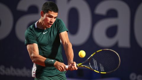 Alcaraz is in his second full season on the ATP Tour.