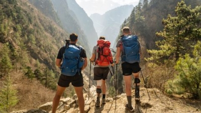 Jackson used specially adapted kit from Berghaus.