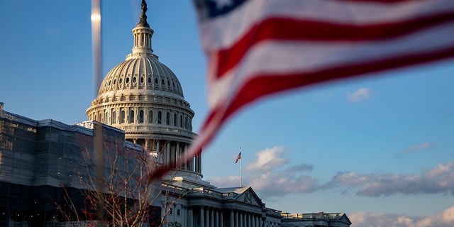 The U.S. Capitol building is shown in Washington, D.C.
