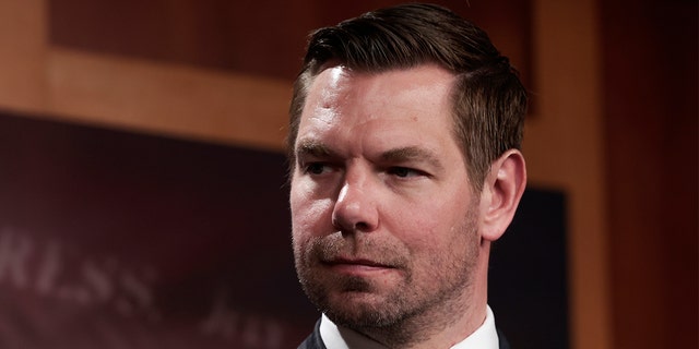 House Speaker Kevin McCarthy says Rep. Eric Swalwell, D-Calif., pictured here, will not serve on the House Intelligence Commitee.