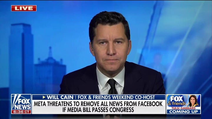 Meta threatens to remove all news from Facebook if bill passes Congress