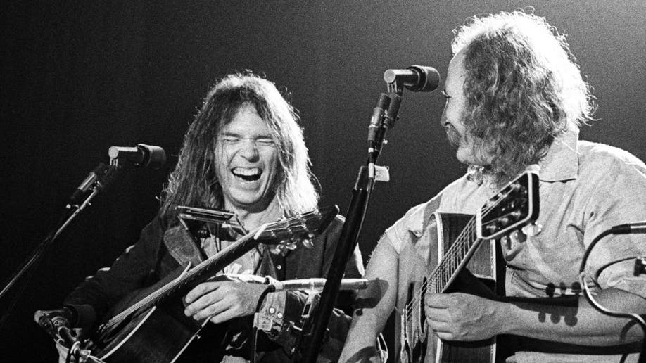 Neil Young and David Crosby