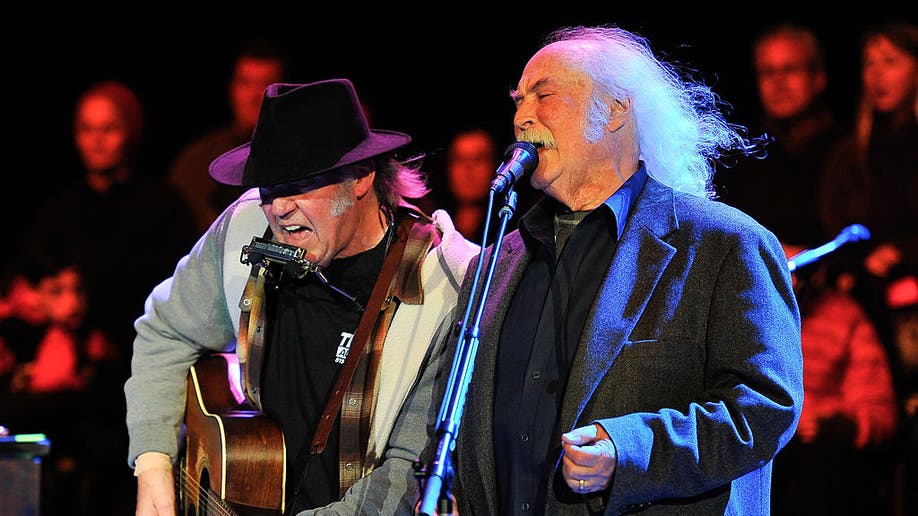 Neil Young and David Crosby