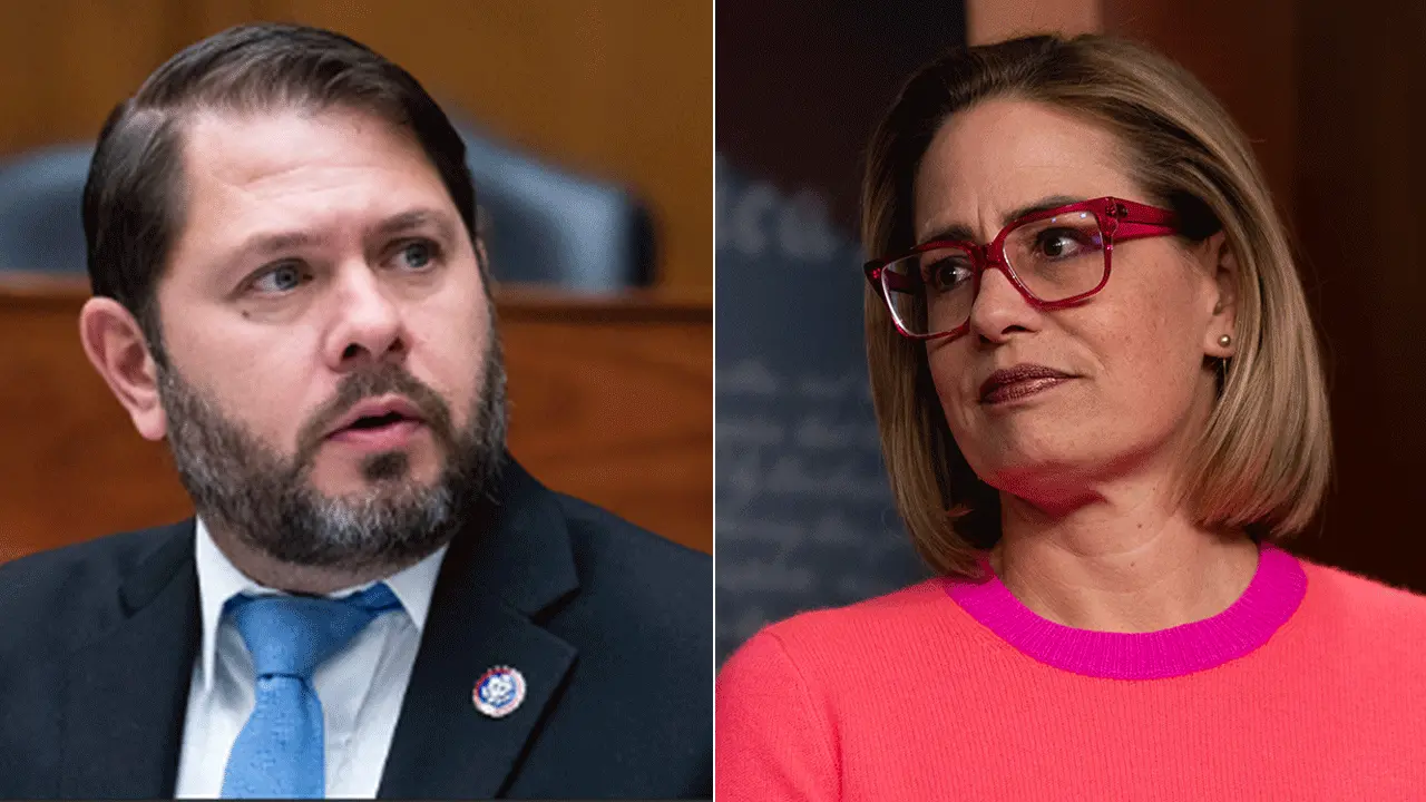 Rep. Ruben Gallego, D-Ariz., and Sen. Kyrsten Sinema, I-Ariz.