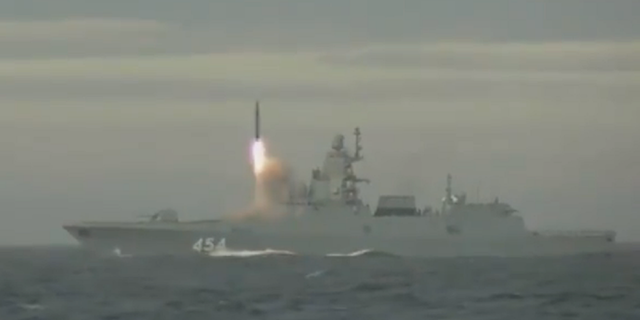The Admiral of the Fleet of the Soviet Union Gorshkov will travel to the Atlantic Ocean, Indian Ocean and Mediterranean Sea, Russia's defense minister says.