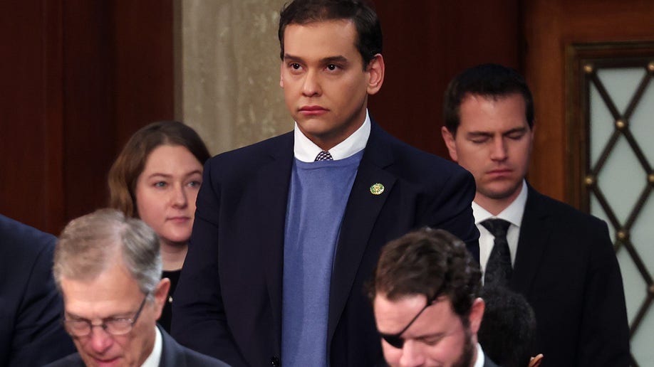 U.S. Rep. George Santos (R-NY) waits for the start of the 118th Congress in the House Chamber of the U.S. Capitol Building