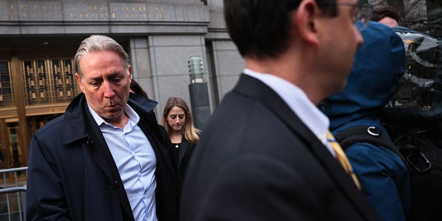 Charles McGonigal, the former head of counterintelligence for the FBI’s New York office, leaves Manhattan Federal Court on January 23, 2023 in New York City. 
