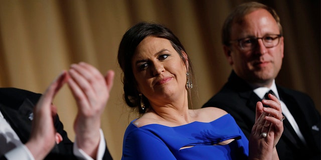 Sarah Huckabee Sanders (Reuters/Aaron P. Bernstein/File)