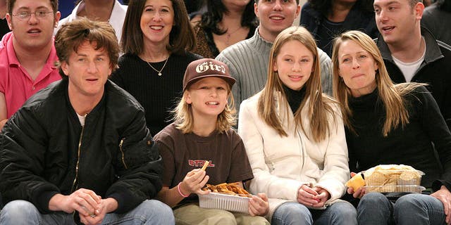 Sean Penn and Robin Wright share son Hopper Jack and daughter Dylan Frances.