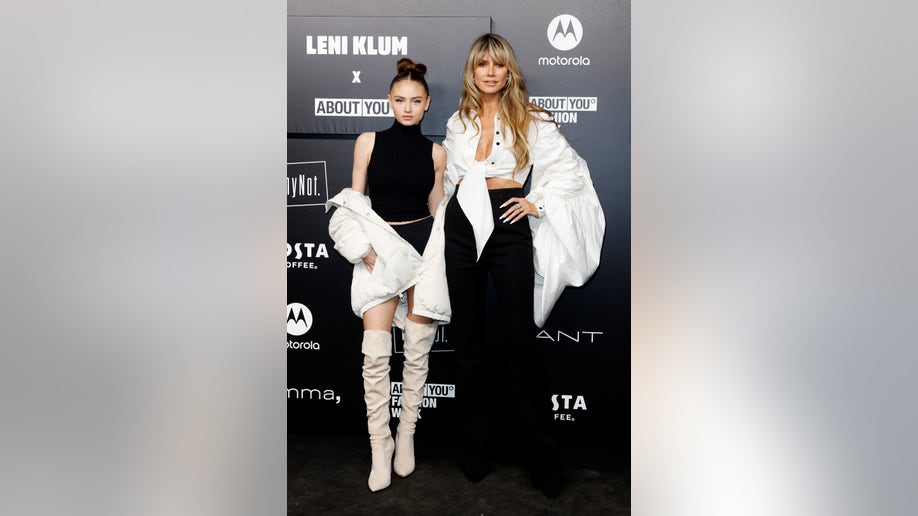 Heidi Klum and Leni Klum