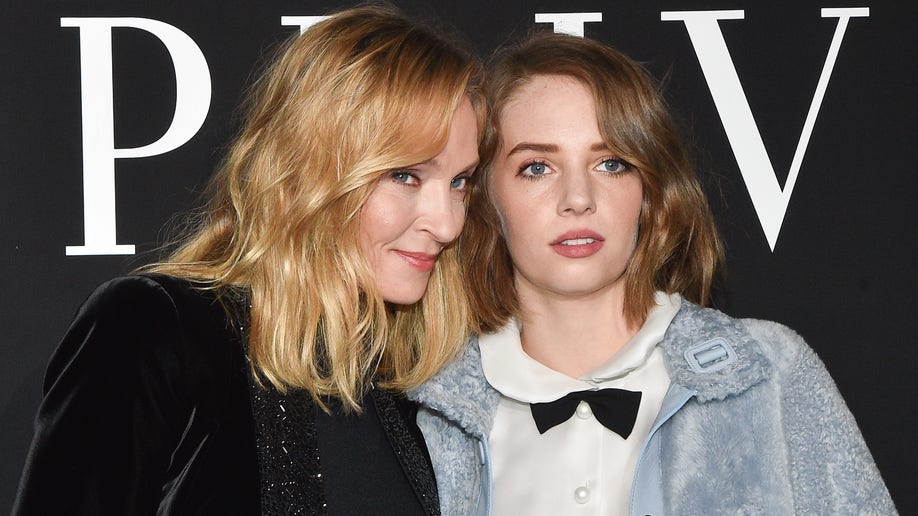 Uma Thurman and her daughter Maya Hawke