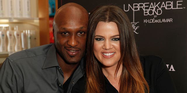 The two starred in "Keeping Up With the Kardashians" and their own spinoff series "Khloé and Lamar."