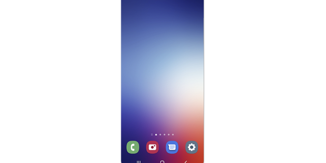 Look at your Android screen's top right corner.