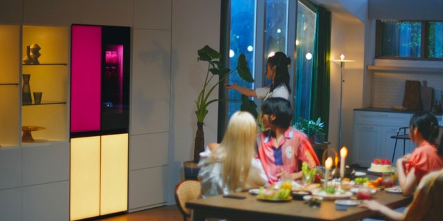 Check out this color-changing refrigerator.