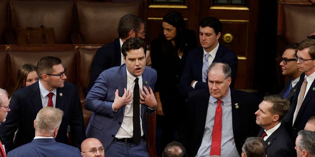 Wisconsin Rep.-elect Derrick Van Orden, a Republican, torched his Florida Republican colleague Rep.-elect Matt Gaetz for holding up the House by siphoning away votes from GOP Leader Kevin McCarthy as he pushes to become House speaker.