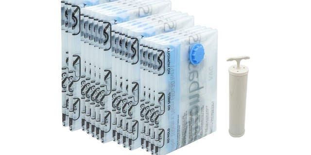 Amazon vacuum compression bags for travel.
