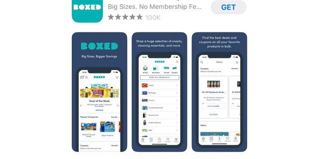 Boxed lets customers buy in bulk and have items shipped to their homes or businesses.