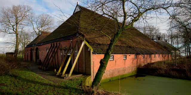 A farm in Hunzinge, Netherlands, is pictured on Jan. 19, 2018. A parliamentary inquiry released a report on Feb. 24, 2023, into the government's handling of lucrative natural gas extraction which caused multiple earthquakes.