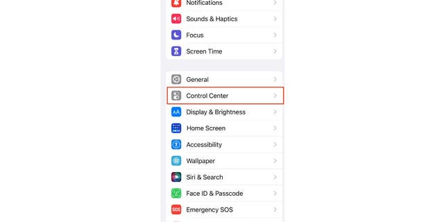 Instructions on how to screen record on an iPhone. 