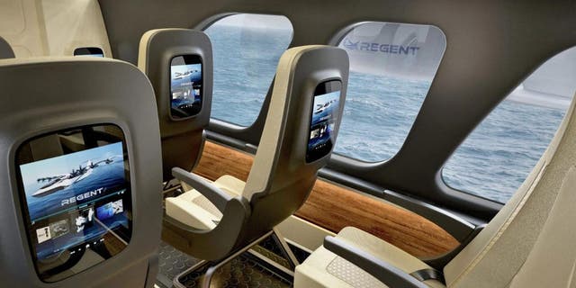 Image of the interior of the REGENT Seaglider.
