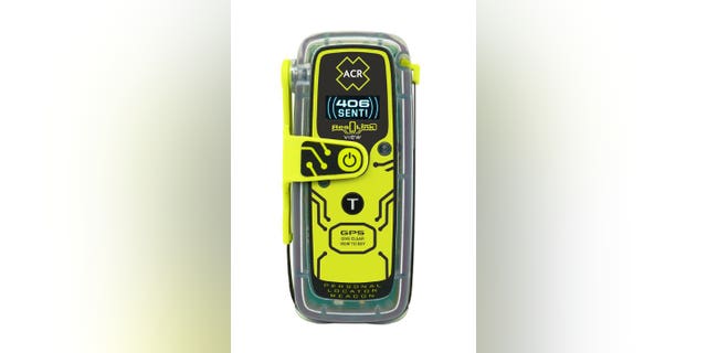 Stock photo of the The ACR ResQLink for emergency situation with SOS capabilities and GPS positioning. (Credit: ACR)