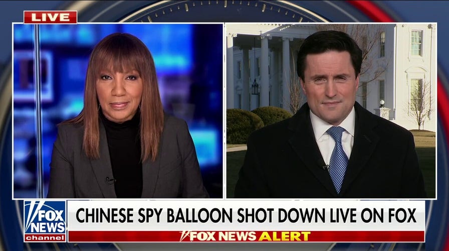 F-22 fighter jet, heat-seeking missile used to shoot down Chinese spy balloon