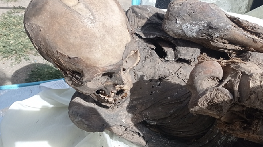 Mummy in Peru