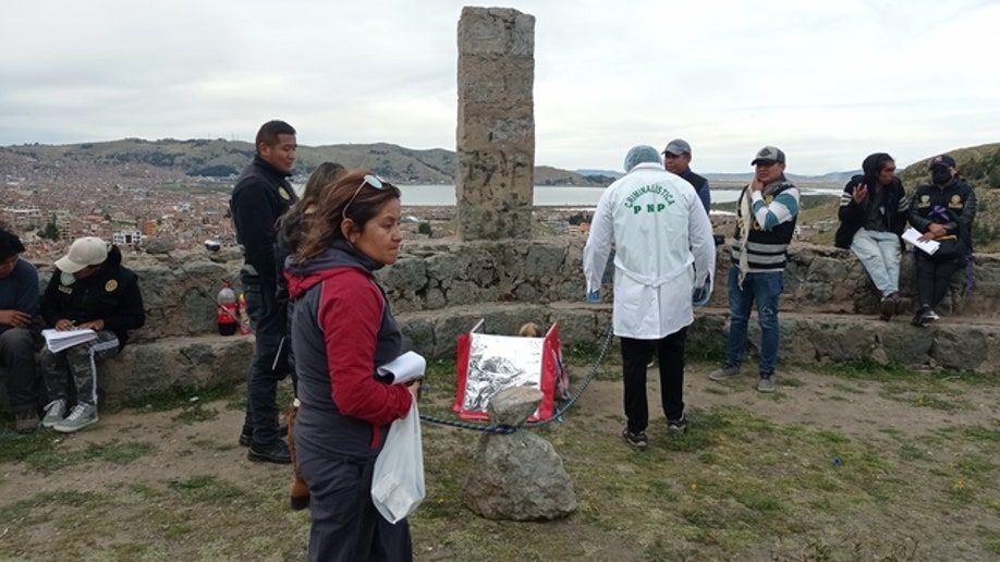 Mummy in Peru
