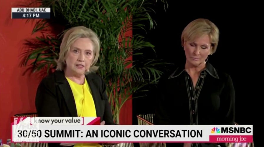Hillary Clinton says Ukraine conflict shows women and children are 'primary victims of conflict and climate change'