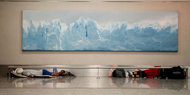 Buenos Aires' Jorge Newbery International Airport has become an unofficial homeless encampment as Argentina faces a significant economic crisis.