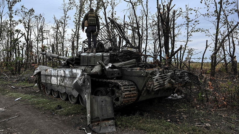 Ukrainian soldier