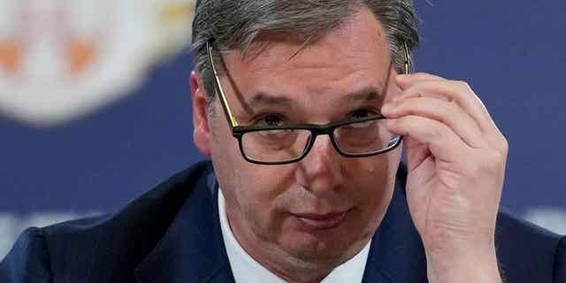 Serbian President Aleksandar Vucic 