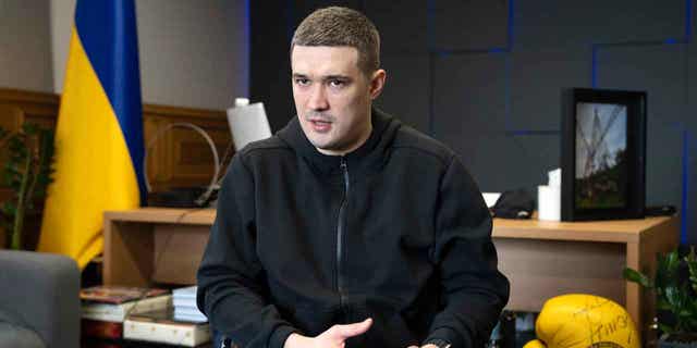 Ukraines Minister in charge of Technology Mykhailo Fedorov