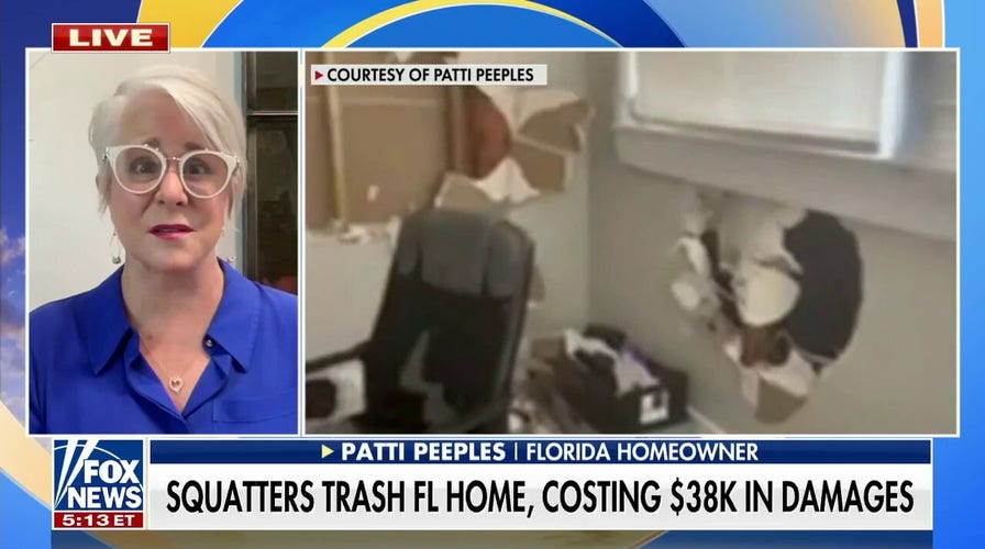Squatters trash Florida home, inflict $38,000 in damages