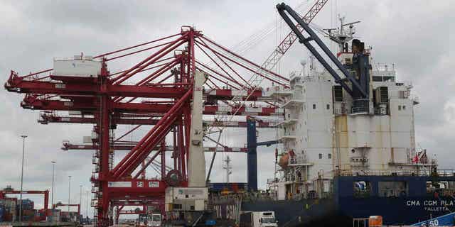 Port in Nigeria